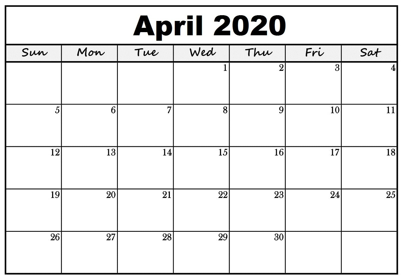 Calendar Blank