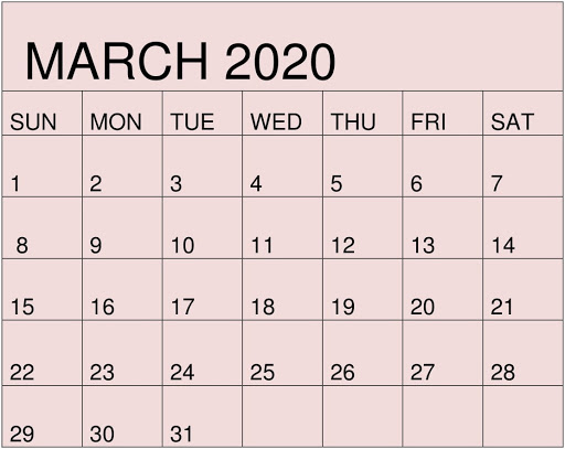 Calendar Blank