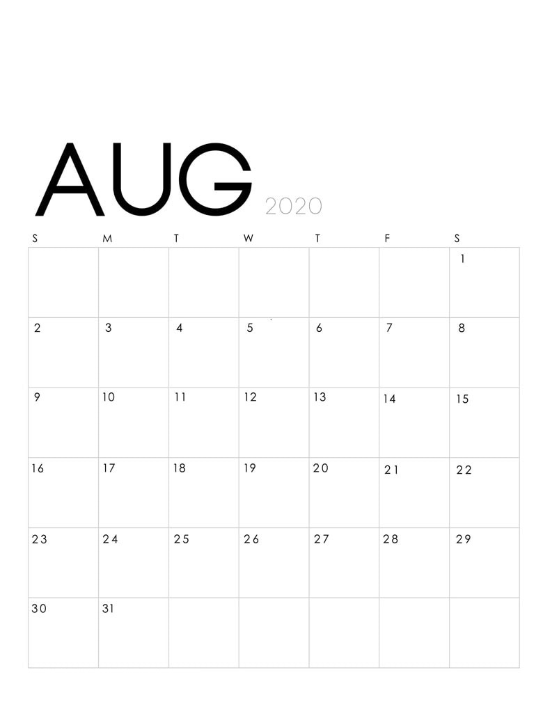 Monthly Calendar