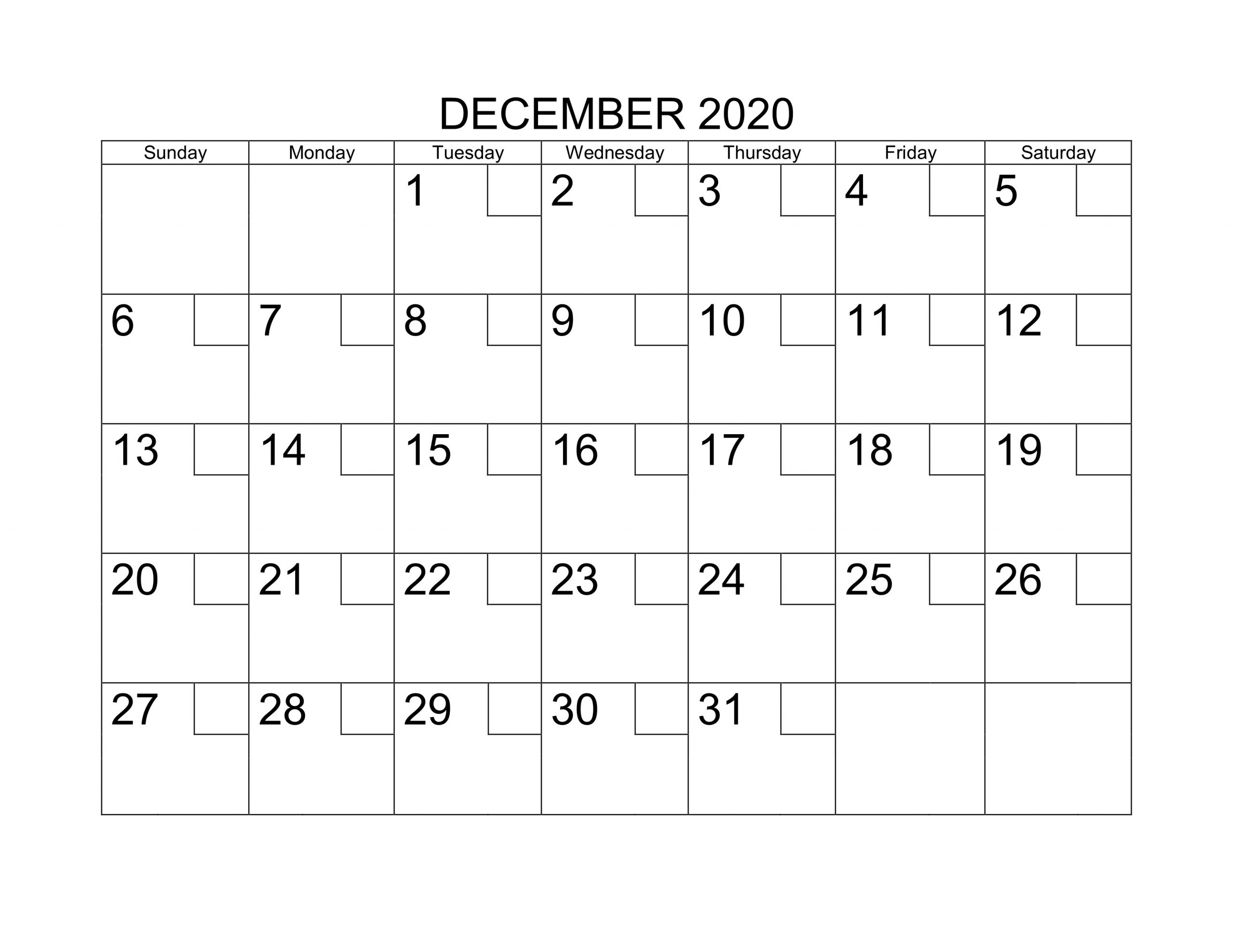 December Calendar