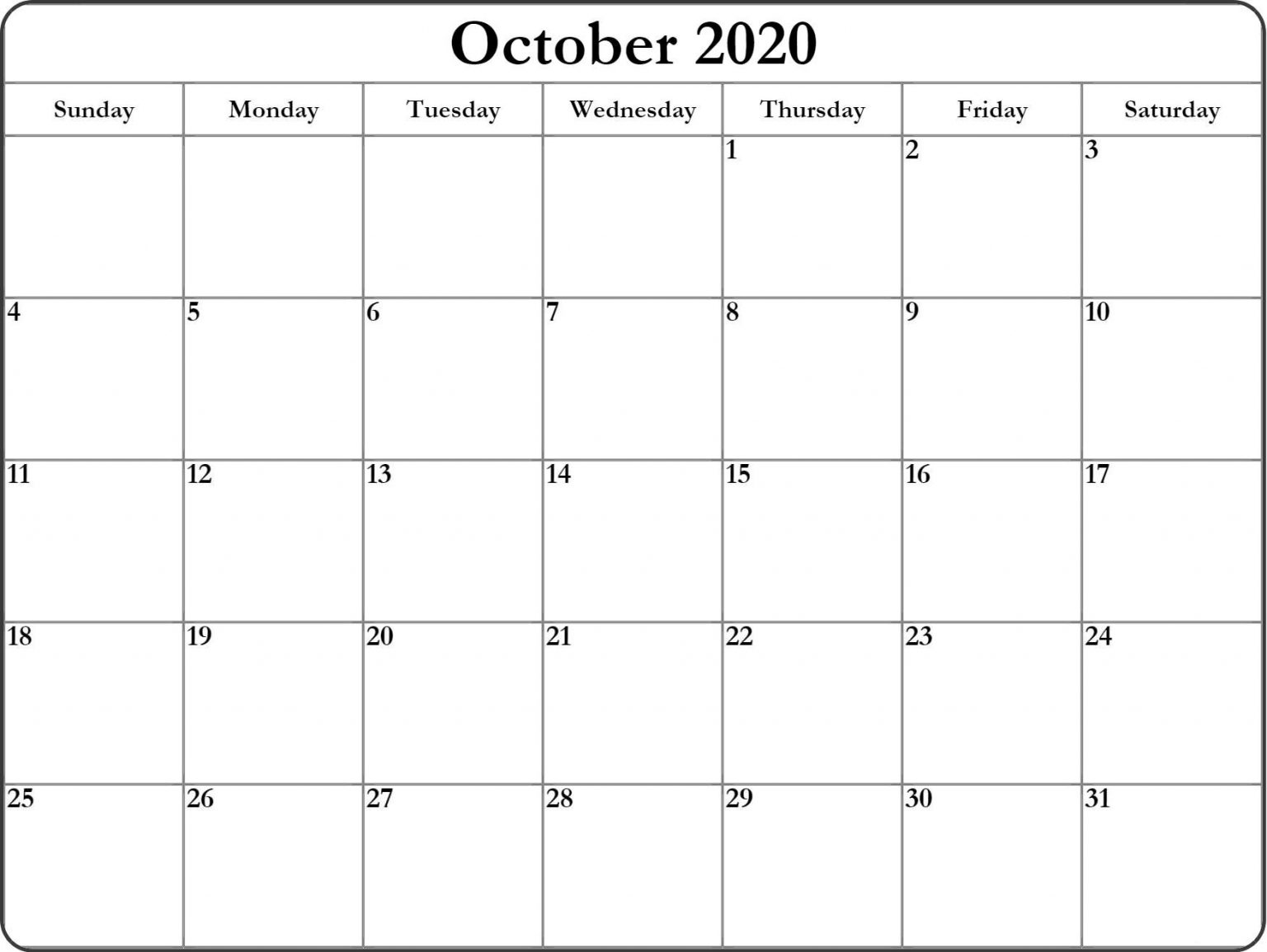 Editable October Calendar 11 Printable Blank With Notes Wishes Images