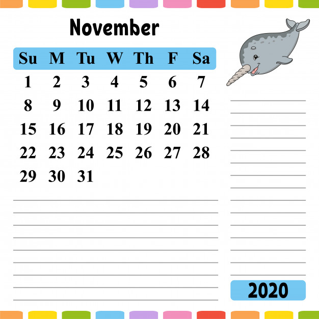 November Calendar