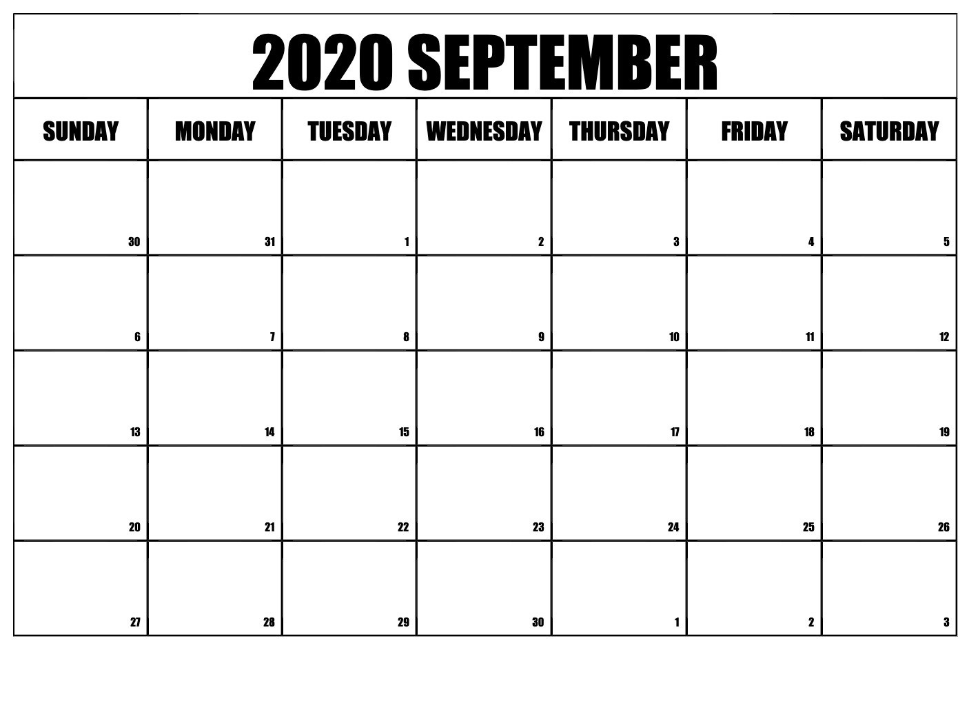 Calendar Template