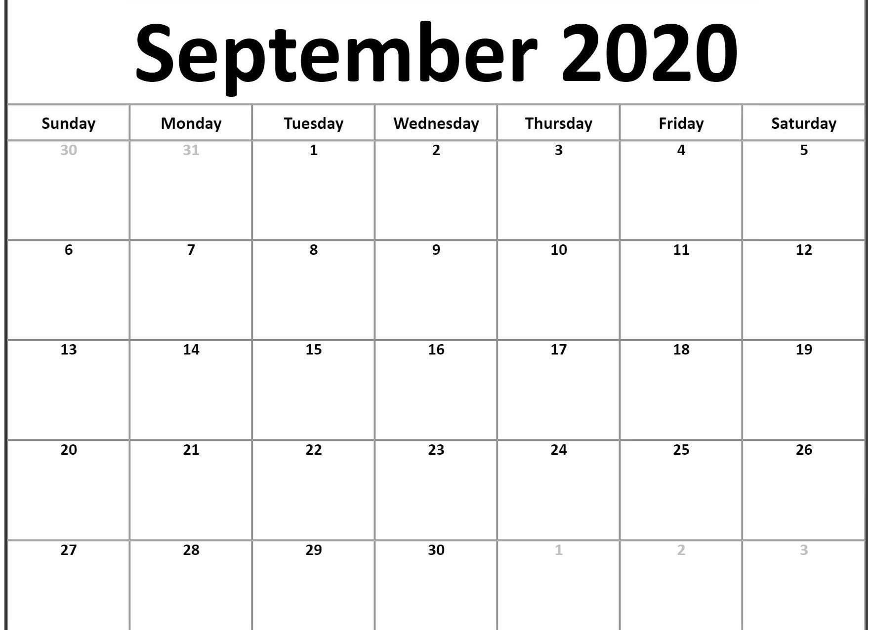 Calendar Template