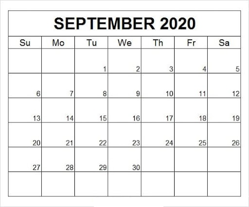 Calendar Template