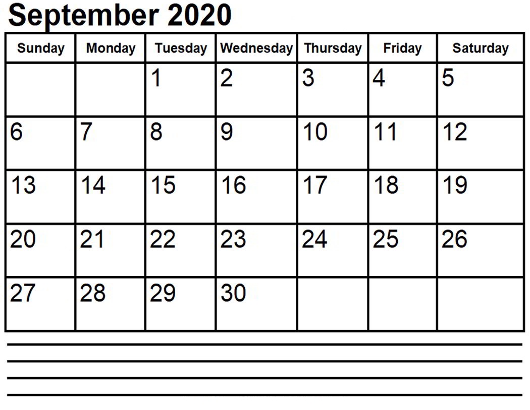 September Holidays