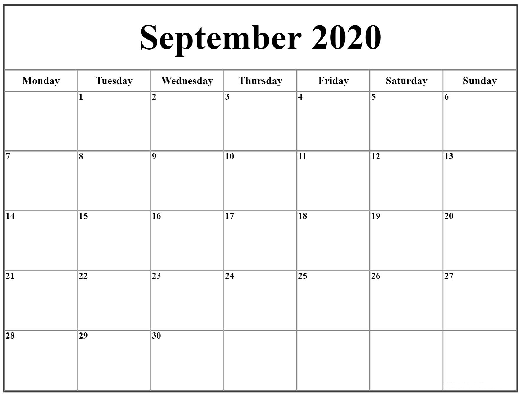 Calendar Template