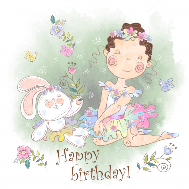 Happy Birthday Little Girl