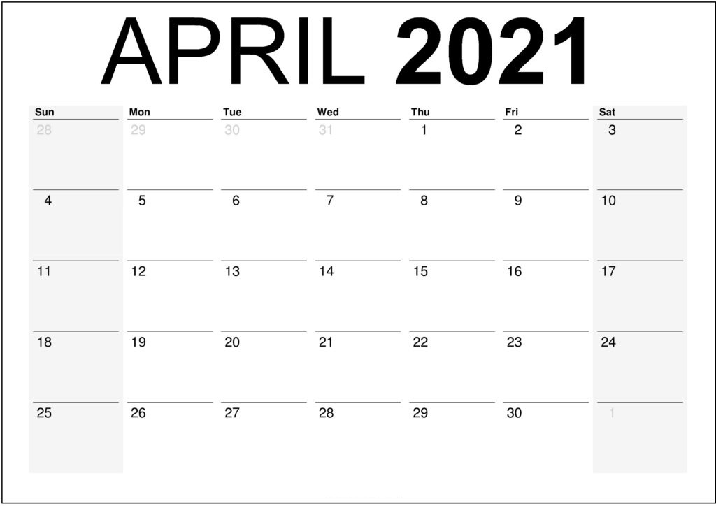 Calendar February 2021 Printable Blank