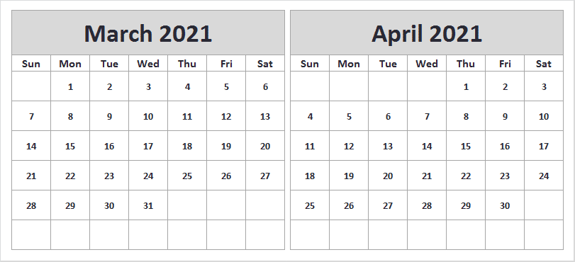 Calendar February 2021 Printable Free