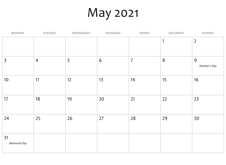 May 2021 Hindu Calendar Festival