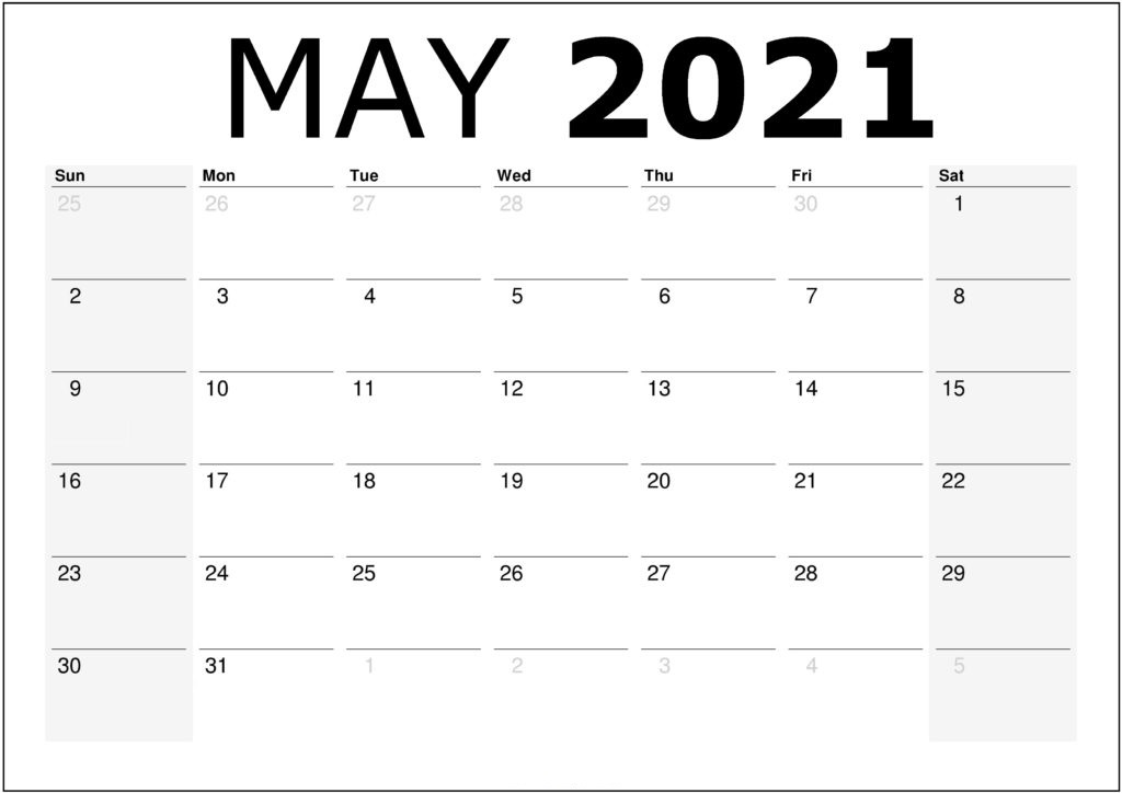 May 2021 Telugu Calendar