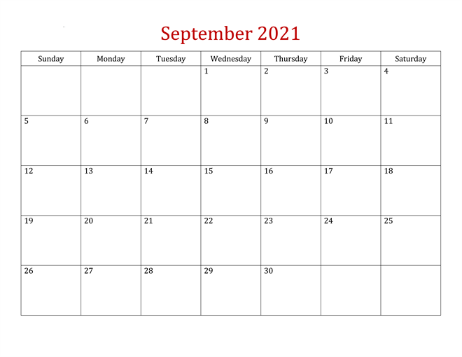 2021 Calendar September Malayalam