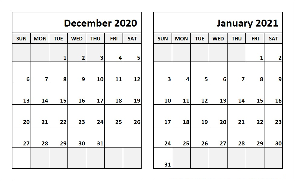 2021 December Calendar With Holidays