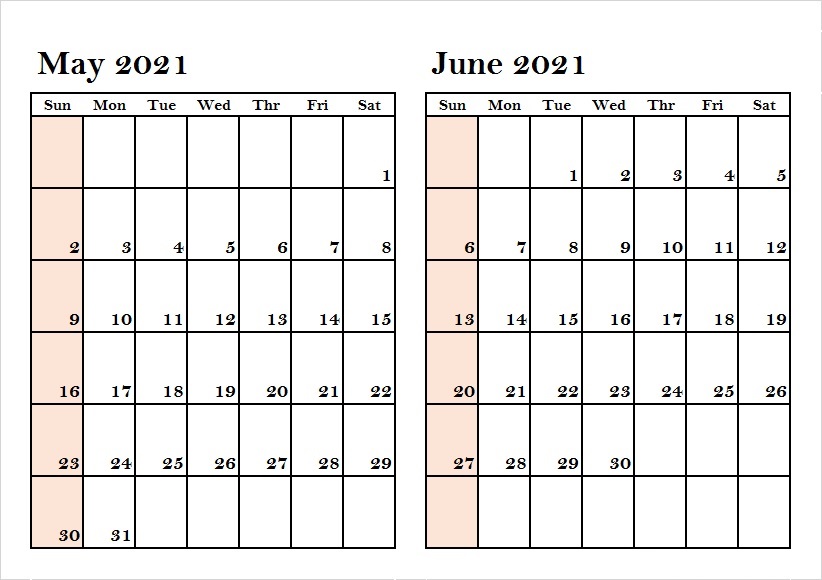 2021 June Calendar Srilanka