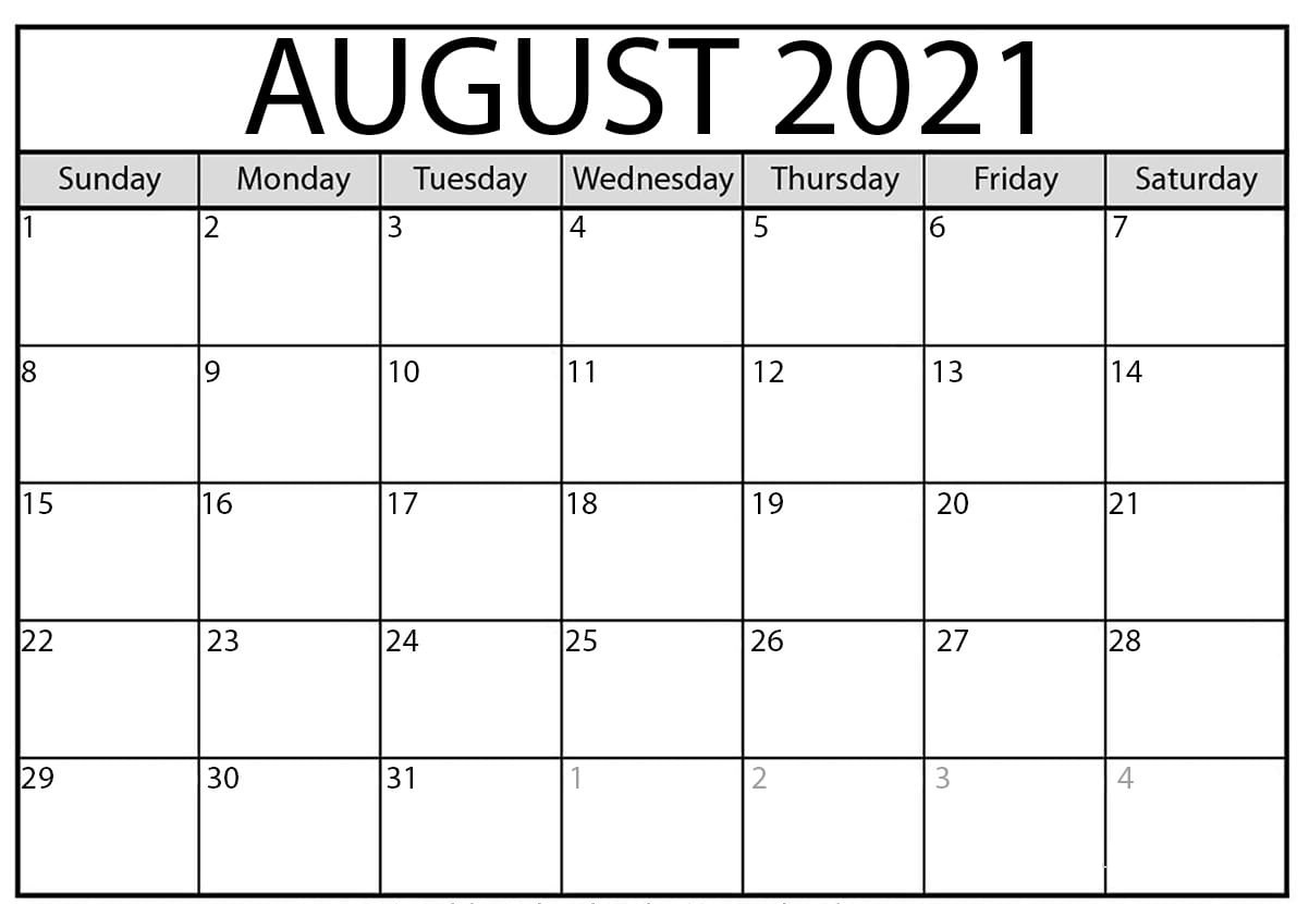 August 2021 Calendar With Holidays UK