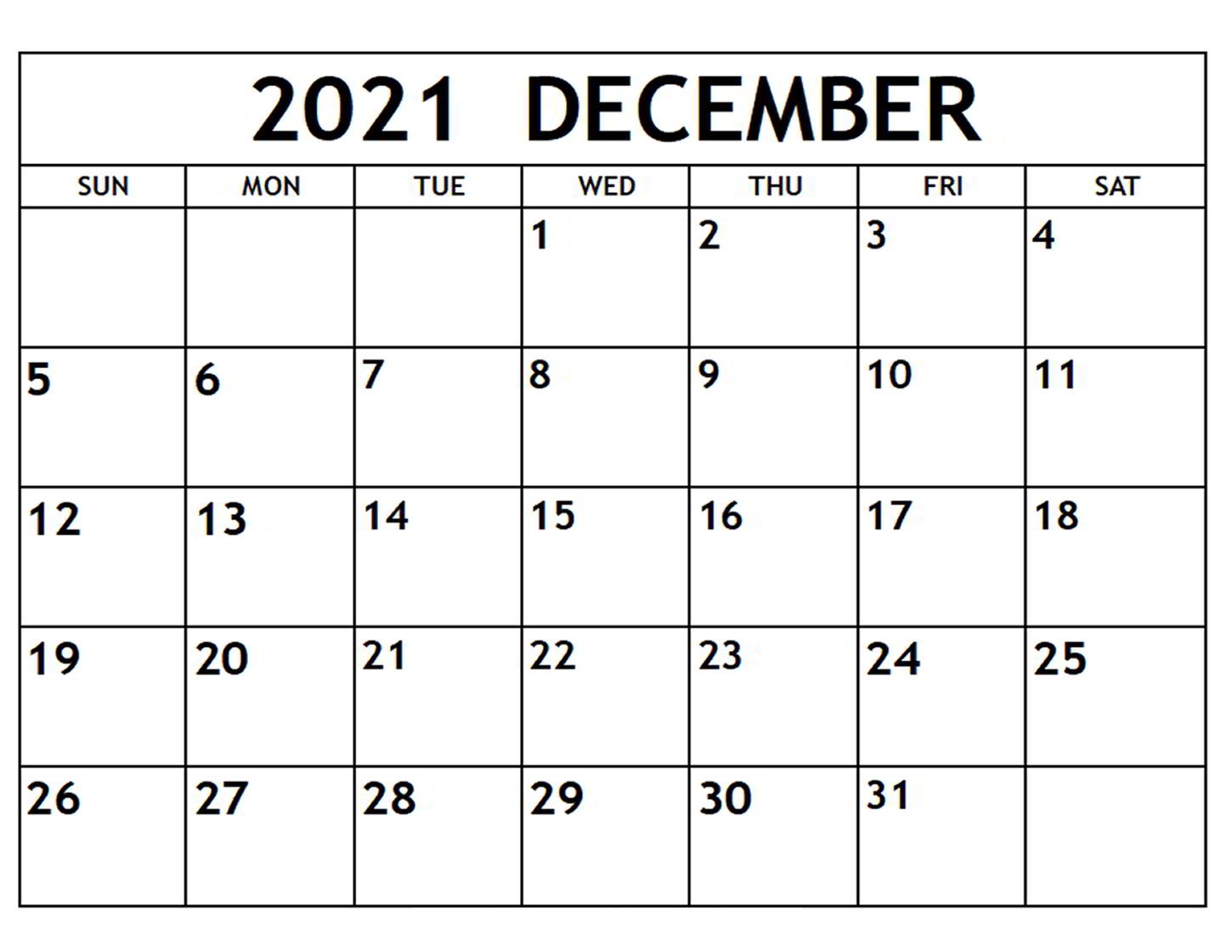 December 2021 Calendar Telugu