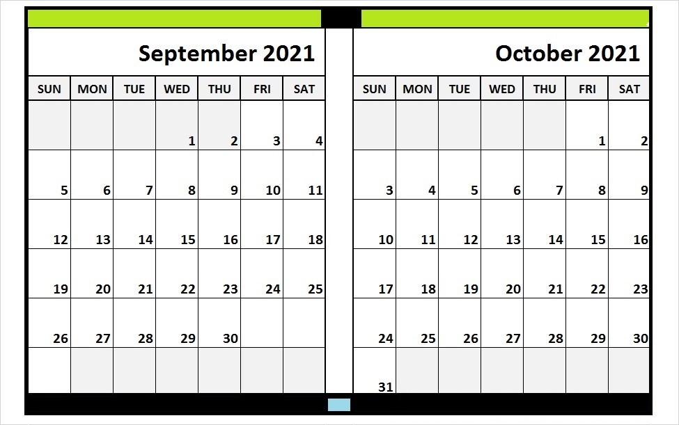 Free Printable September 2021 Calendar With Holidays