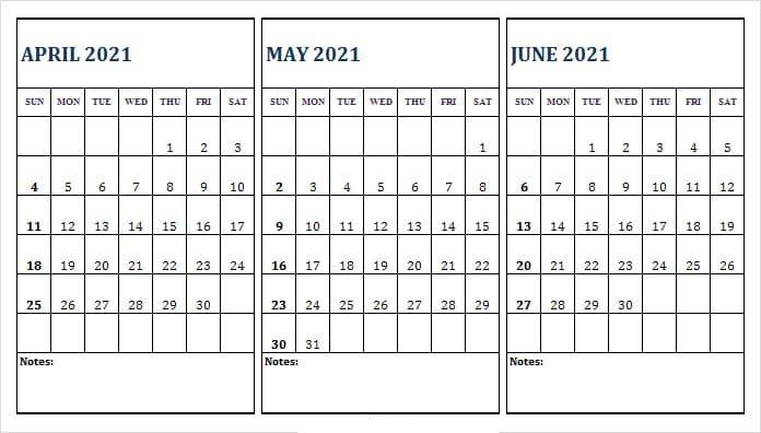 June 2021 Printable Calendar Waterproof