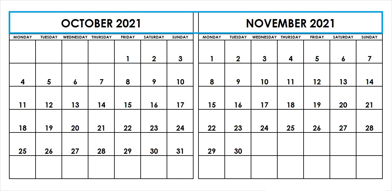 November Calendar 2021 Kalnirnay