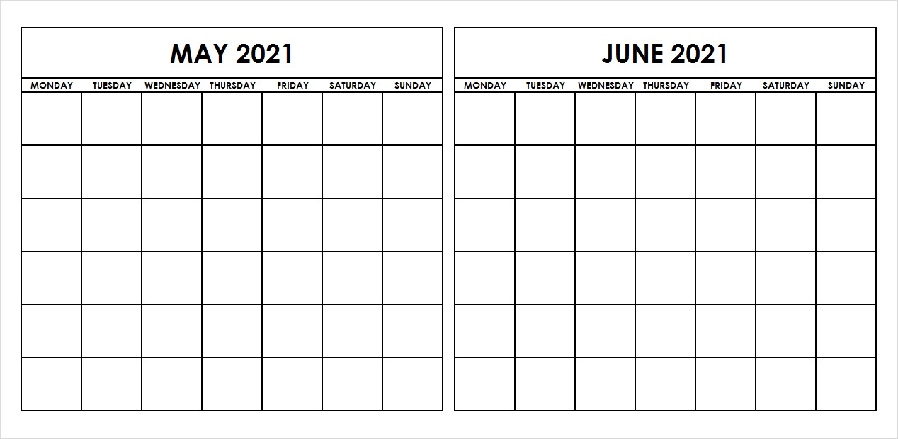 Printable June 2021 Calendar With Holidays