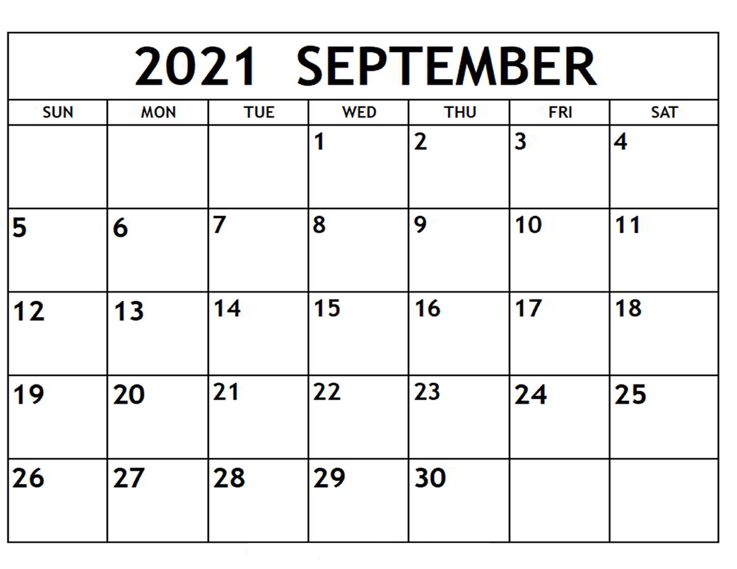 September 2021 Calendar Telugu