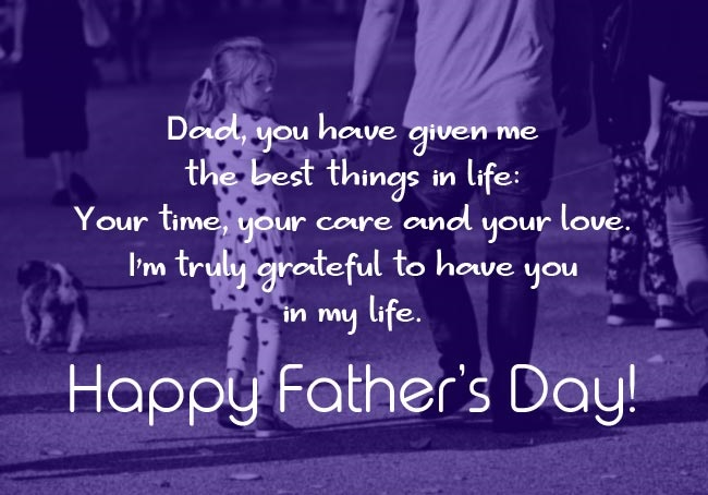 Happy Father's Day Message from Daughter