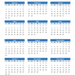 2022 Calendar Printable PDF Templates