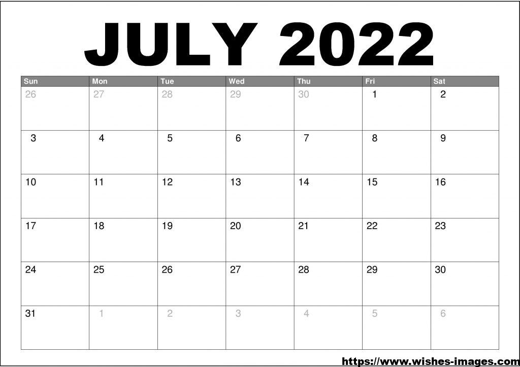 2022 Calendar Template PDF