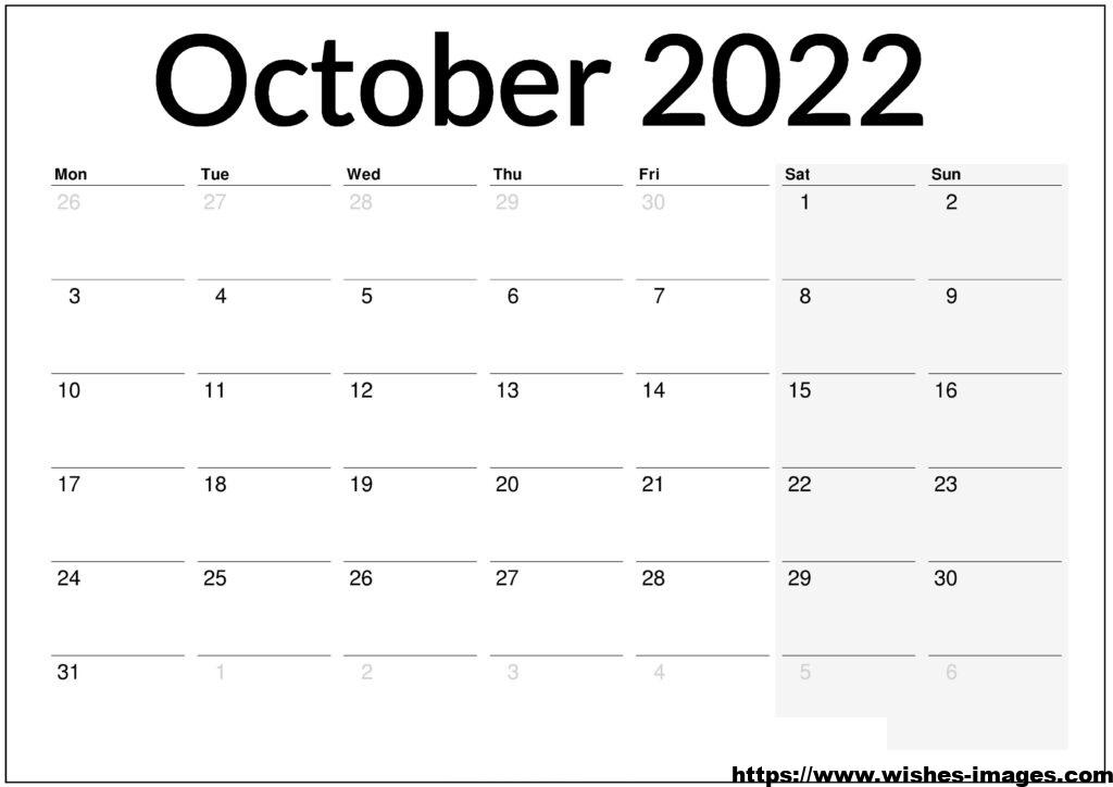 2022 Calendar Template word