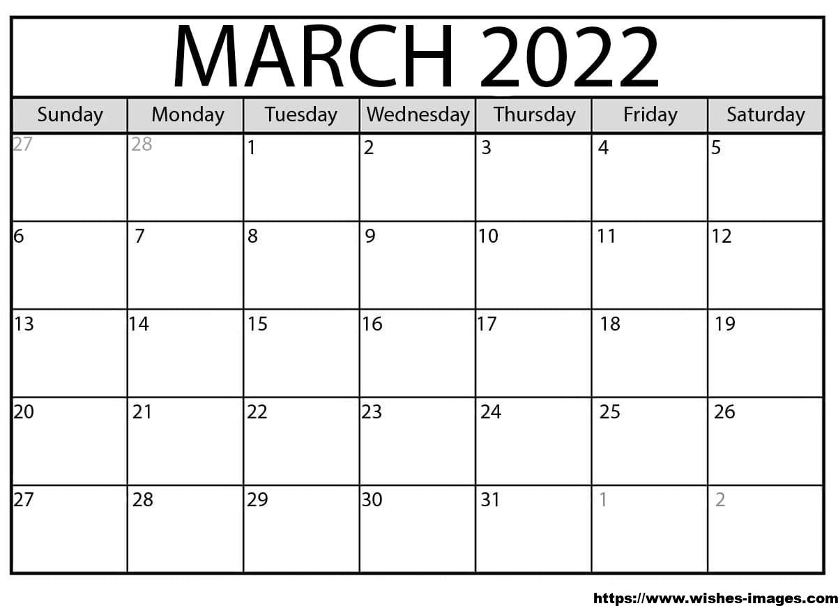 2022 Google Sheet Calendar Template