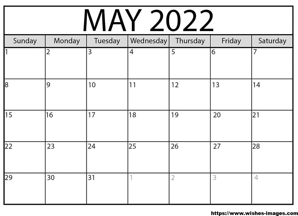 2022 Photo Calendar Template