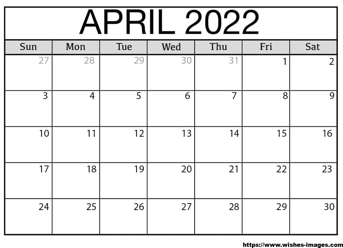 2022 Printable Calendar One Page with Holidays