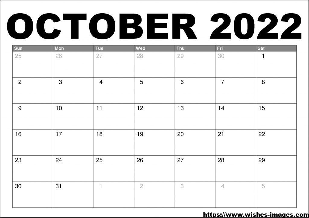 2022 Printable Monthly Calendar With Holidays