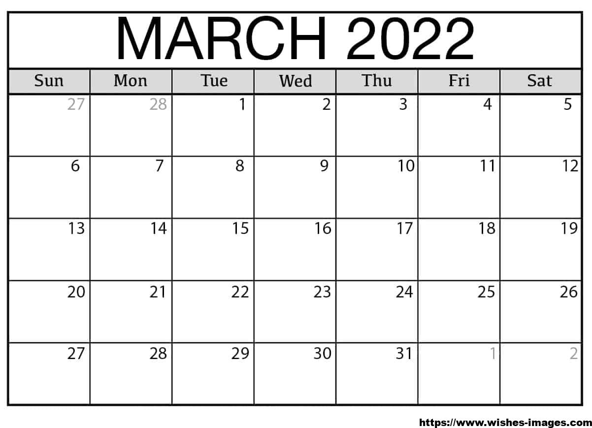 Free Printable 2022 Calendar UK with Bank Holidays
